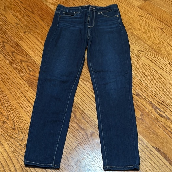PAIGE Women’s Dark Blue Hoxton Ankle Jeans Size 28 - Picture 3 of 7